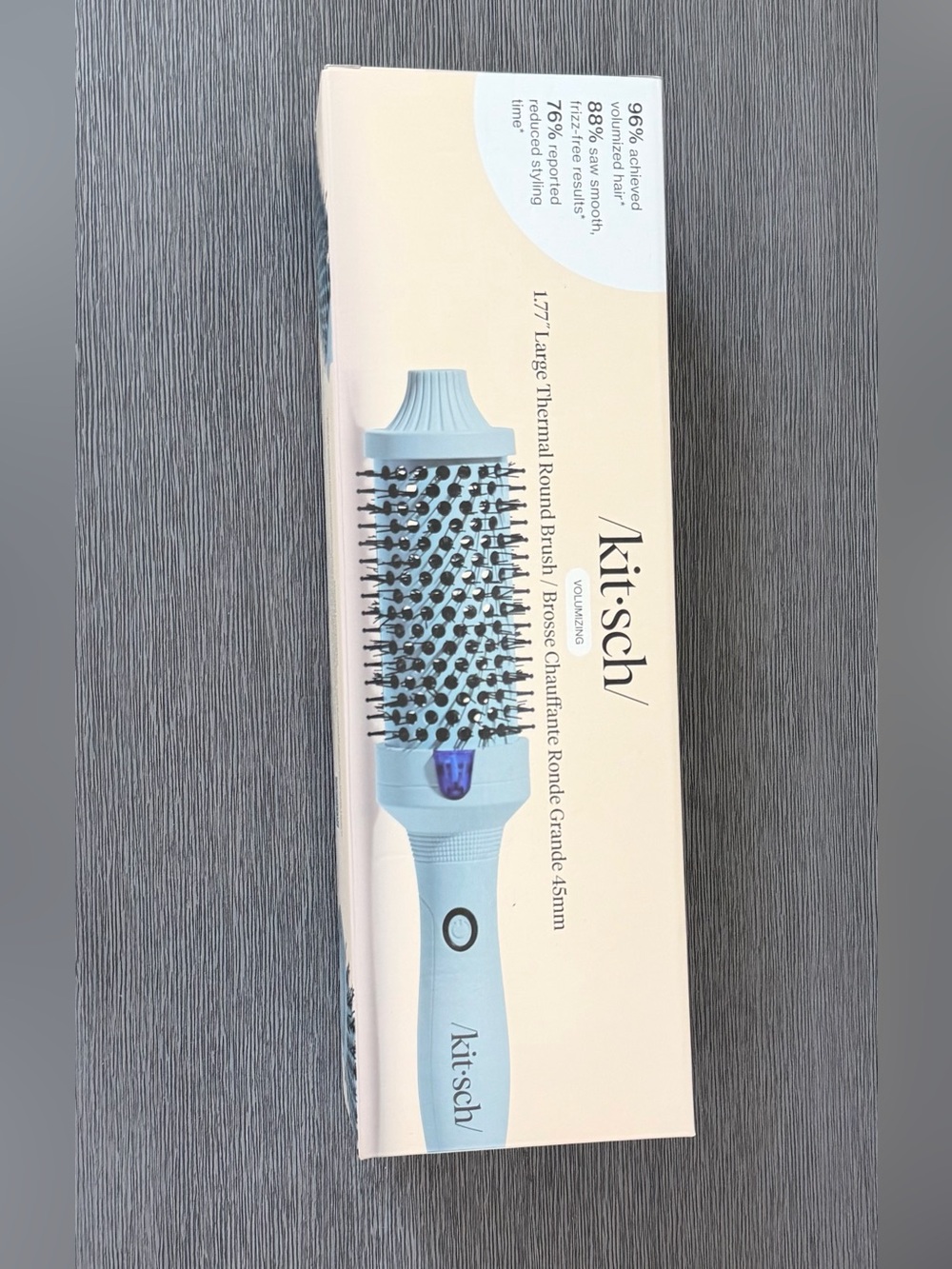 New Kitsch Large Volumizing Thermal Round Brush 1.77” 45mm